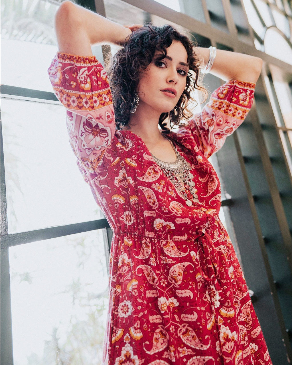 Ziggy Gypsy dress in Rapture Rose