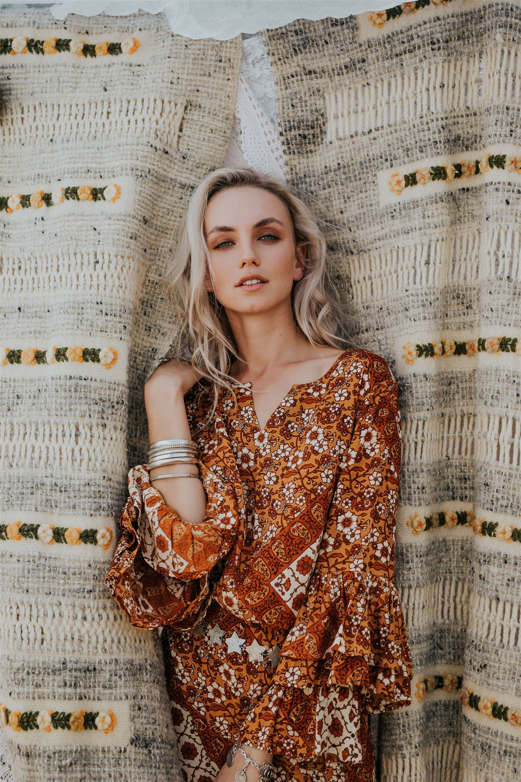 Lucy in the Sky mini dress - Buttercup