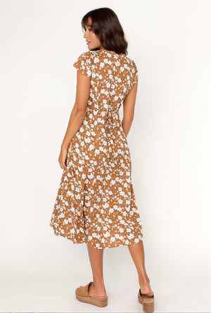 Maeve Midi dress - Cinnamon