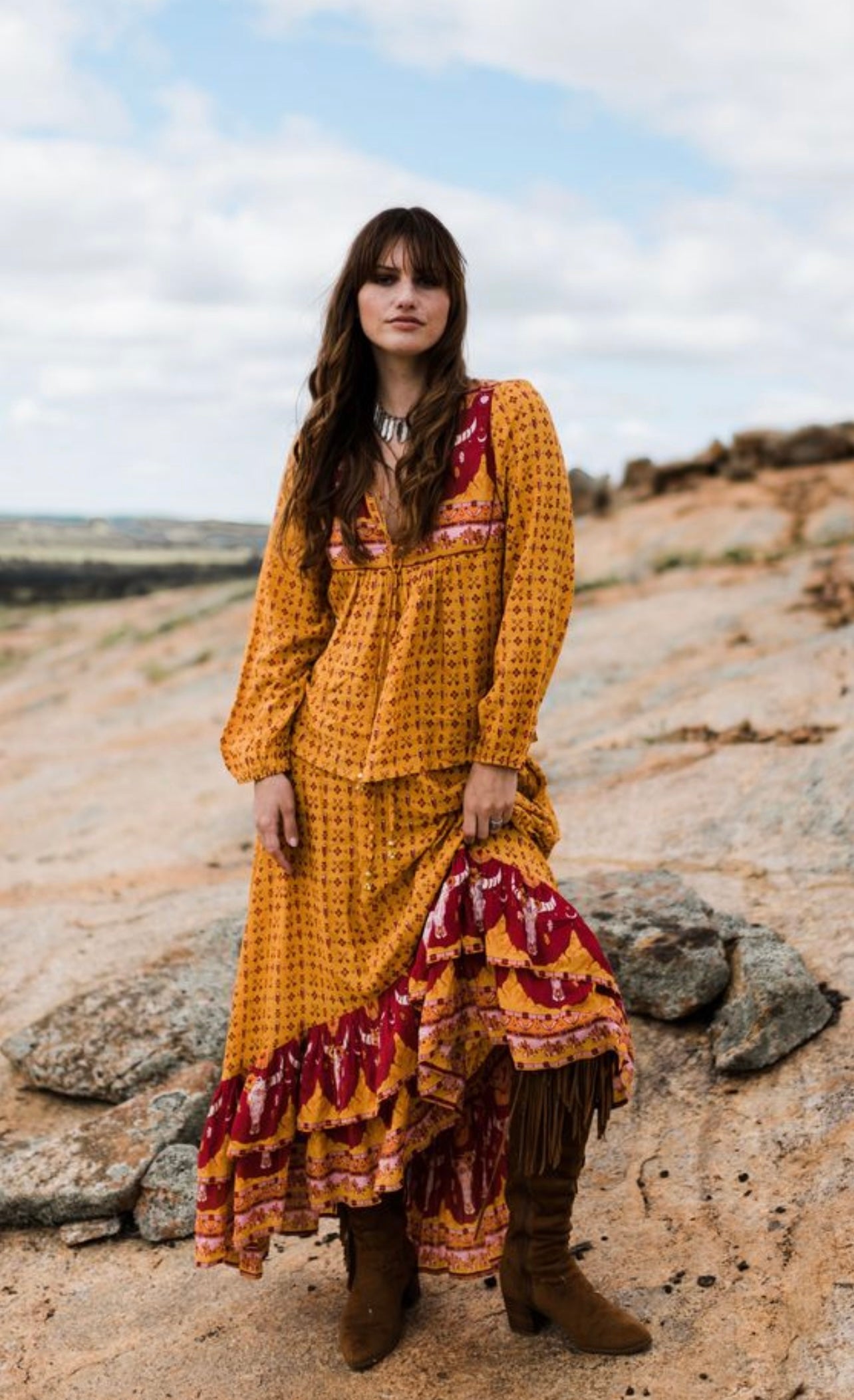The Wild West Gypsy Blouse
