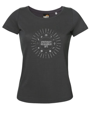 Spirituality Research Tee in Mineral Grey