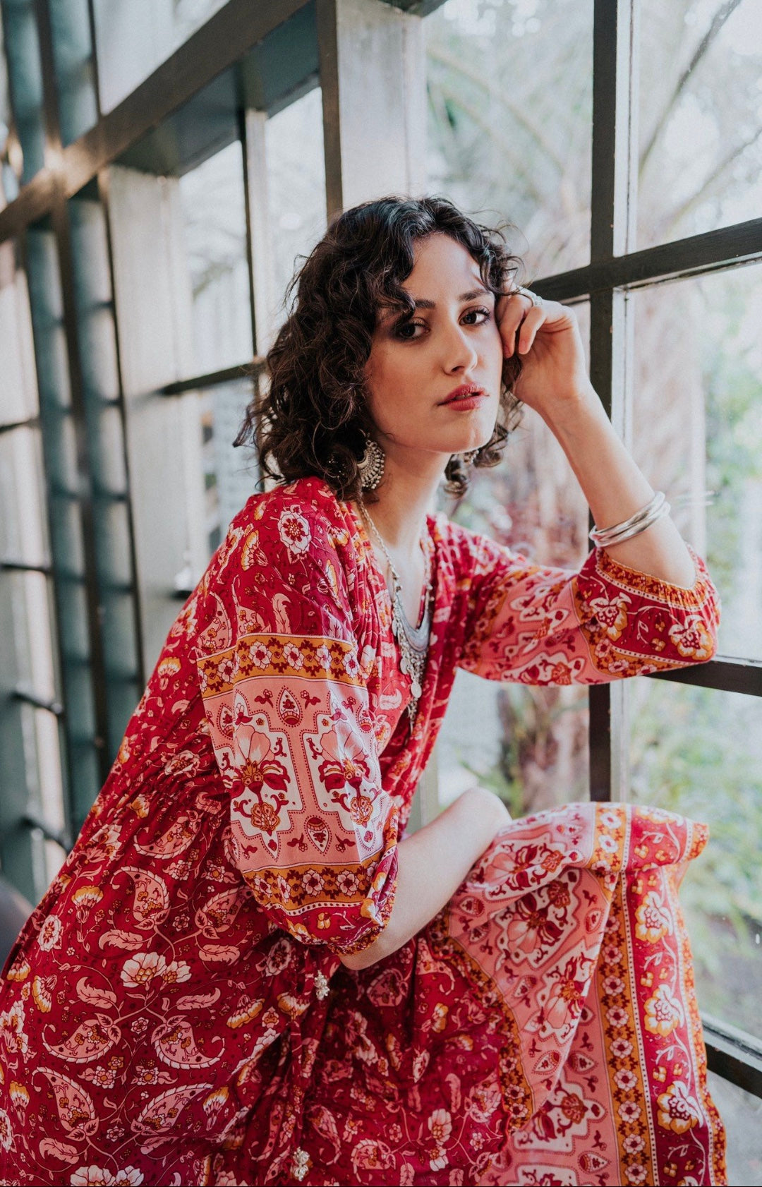 Ziggy Gypsy dress in Rapture Rose