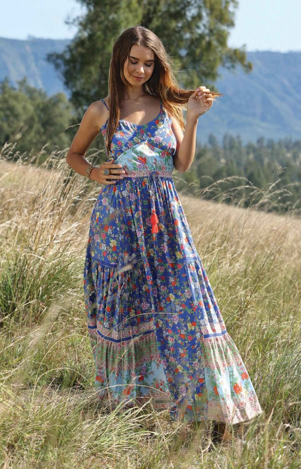Ravennah Maxi Dress - Lapis Lazuli