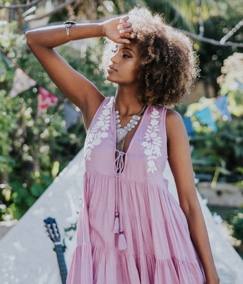 Dream Weaver Mini dress - Lavender