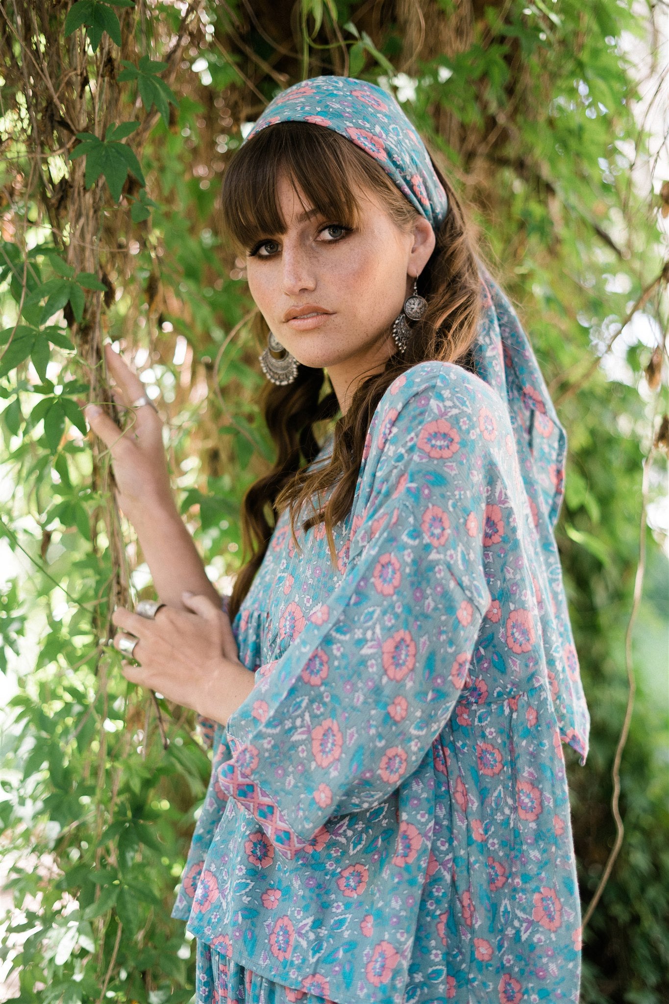 Wild Thing Blouse in Wild Orchard