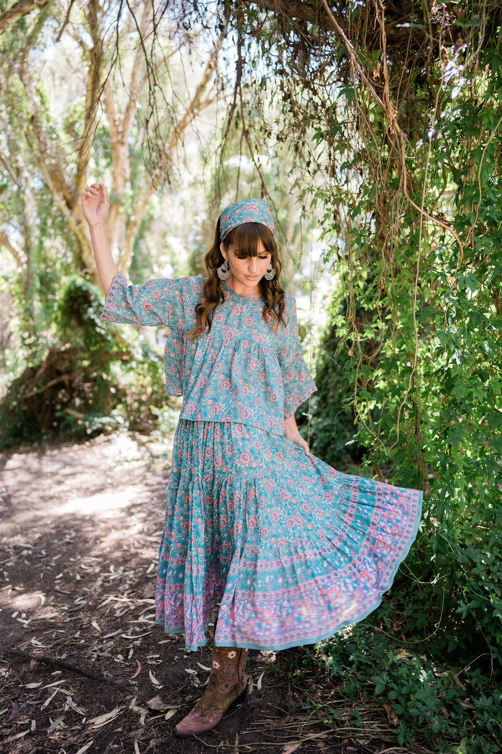 Wild things Skirt in Wild Orchard