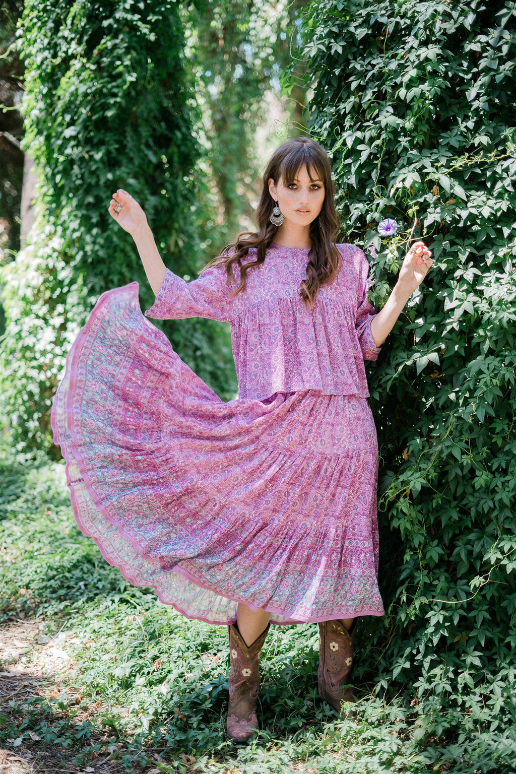 Wild Thing Skirt in Orchard Bouquet