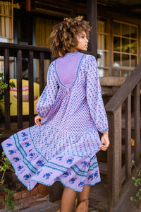 Gypsy Girl Dress - Dusty Lavender.