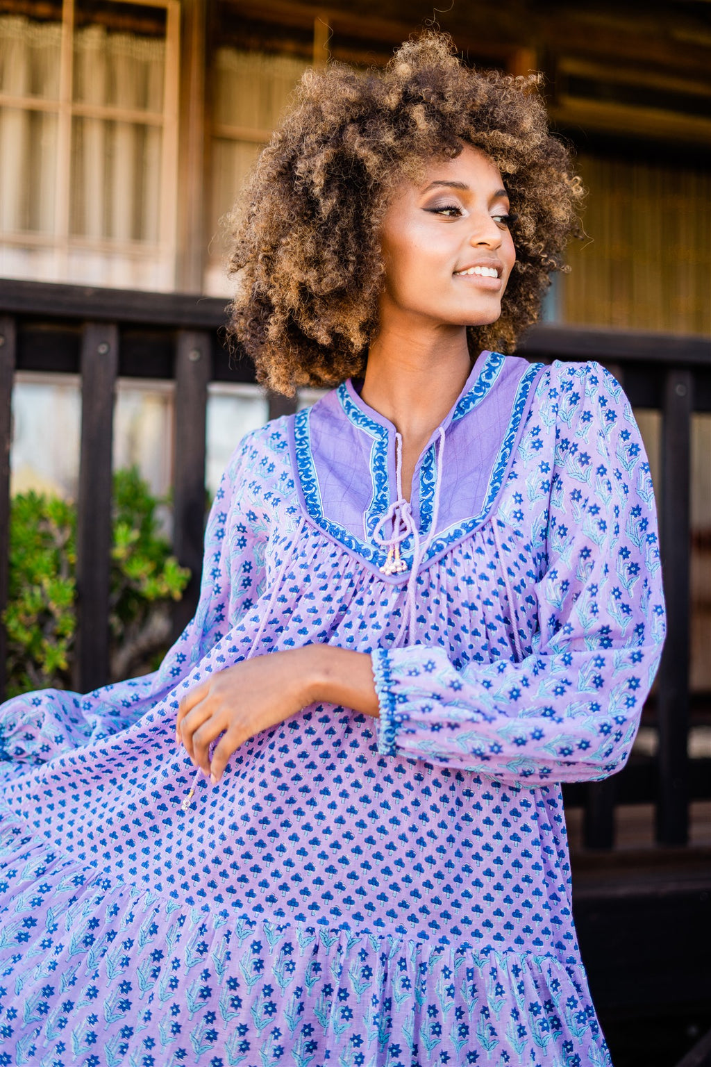 Gypsy Girl Dress - Dusty Lavender.