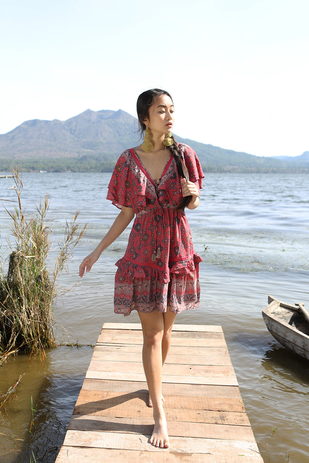 Yasmine Mini dress - Scarlet