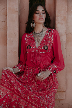 The Rehanna Blouse Rose