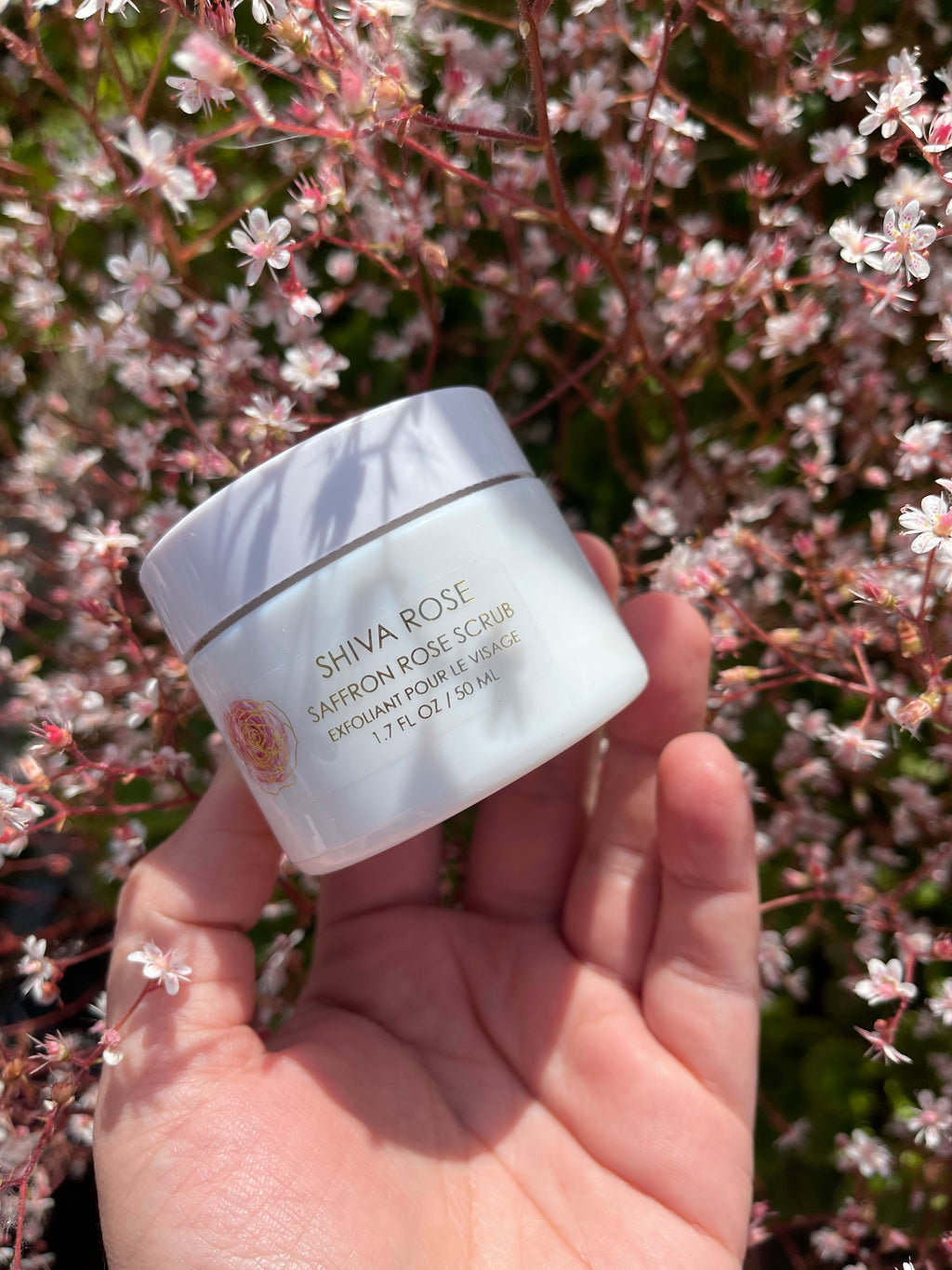 Saffron Rose Facial Scrub